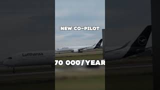 Lufthansa pilot salary MAY VARY planes avaition airbus lufthansa [upl. by Nrojb541]