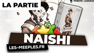 Règles amp Partie NAISHI  2 joueurs  Merle Editions [upl. by Reifel]