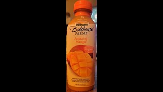 Bolthouse Farms Amazing Mango Fruit Juice Smoothie Blend Review [upl. by Breed292]