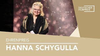 Hanna Schygulla · Ehrenpreis · Deutscher Filmpreis 2024 [upl. by Anuayek401]