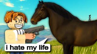 I HATE BEING A ROBLOX ANIMAL rawr [upl. by Alasdair]