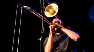 Trombone Shorty Trombone Solo  82710 [upl. by Rafaj]