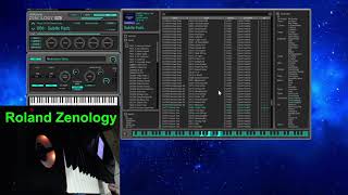 Roland Zenology VST  Pad Sound [upl. by Gnolb]