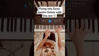 Fly into Gusty Garden Galaxy with this piece piano supermariomusic supermariogalaxy [upl. by Ashling]