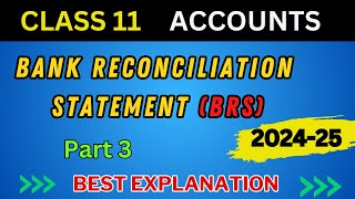 Bank Reconciliation Statement BRS Part 3 Questions Overdraft Balance as Per Cash Book [upl. by Cotterell]