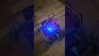 Holonomic Drive w Omniwheels in Xconfiguration arduino electronics maker 3dprinting robotics [upl. by Ahsar]