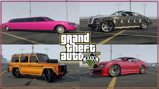 GTA V  All New RARE Luxury Car Spawn Locations in Story Mode XBOX PC PS4 PS5 [upl. by Einallem68]