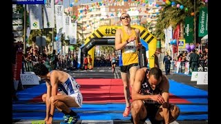 Salida Media Maratón Santa Pola 2016  Camara Lenta [upl. by Kwabena895]