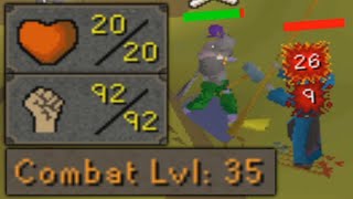 I made a Level 35 Ironman for F2P Pking [upl. by Ennyl]