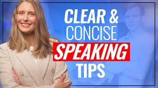 How to Be CLEAR and CONCISE When You Speak as a Leader [upl. by Mindy]