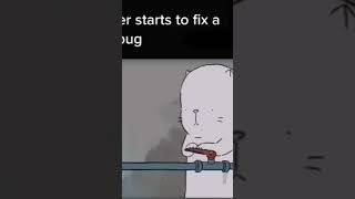 When coder start to fix a big foryou funny programming codingmemes memes [upl. by Rednazxela]