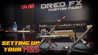 Setting up your harder and steenbeck airbrush to suit you [upl. by Bergin874]