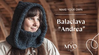 Crochet a balaclava quotAndreaquot Virkad balaclava quotAndreaquot [upl. by Nonregla]