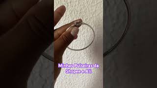 Minhas Pandora da Shopee e do Ali jóias prata bracelet [upl. by Cox308]