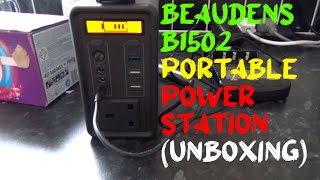 BEAUDENS B1502 Portable Power Station Unboxing [upl. by Karia]