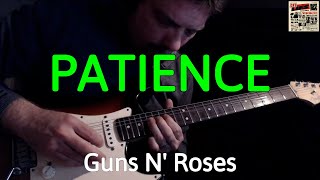 Guns N Roses  Patience Guitar Cover by Luca Pilia [upl. by Enait]