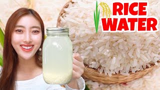 I Used RICE WATER On My Face For One Week  Before And After Results [upl. by Atla322]