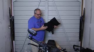 Unboxing amp Review of Viking Bonafide Medium Black Cafe Racer Saddlebags [upl. by Navaj]