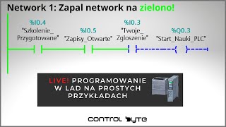 Podstawy programowania sterowników PLC w języku LAD [upl. by Rochester]