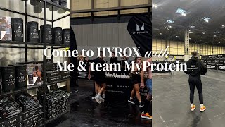 HYROX BIRMINGHAM  Come with me amp team MyProtein [upl. by Senskell]