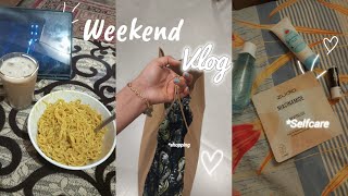 Weekend vlog 🍍 life of an indian student outing selfcare [upl. by Pogue]