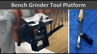 Bench Grinder Tool RestPlatform [upl. by Eelasor]