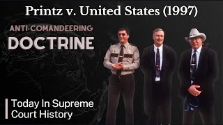 Printz v United States  Today In Supreme Court History [upl. by Irem434]