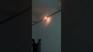 Fire sprinkler testing Side wall Sprinkler [upl. by Torrance]