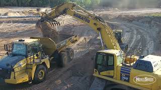 Baker amp Company Construction Chooses Komatsu Equipment from KirbySmith to Increase Production [upl. by Lyall]