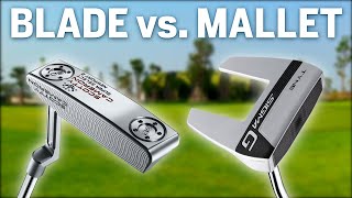 DIFFERENCE BETWEEN BLADE AND MALLET PUTTER [upl. by Nytsirt]