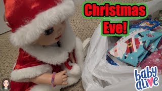 Baby Alive Emmas Secret Santa Mission Christmas Eve  Kelli Maple [upl. by Eatnad666]