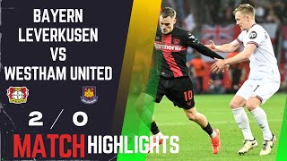 BAYERN VS WESTHAM 20 WestHamUnited BayerLeverkusen Europa Football Soccer MatchAnalysis [upl. by Amandy]