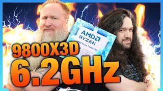 The AMD 9800X3D is an Insane Overclocker  Liquid Nitrogen OC Recap [upl. by Strander842]