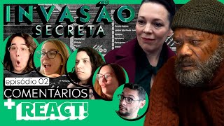 INVASÃO SECRETA CASOS DE FAMÍLIA DA MARVEL  EP2 COMENTADO [upl. by Tonia771]