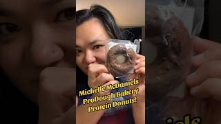 Michelle McDaniels DONUTS Prodough Bakery chocolate protein donuts  A Review [upl. by Orms567]