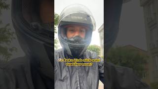 Kaskın içinde dış sesleri duymuyorum 😂 shorts keşfet kurye tiktok viral motovlog fyp [upl. by Naic]