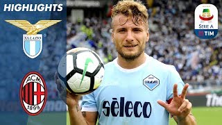 Lazio 41 Milan  Highlights  Giornata 3  Serie A TIM 201718 [upl. by Falkner]