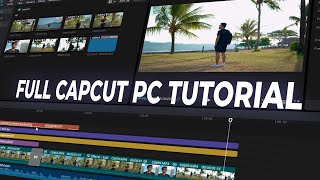 Tutorial Full Capcut PC 30 Menit Auto JAGO Software Editing Terbaik  VIDEO ACADEMY 2023 [upl. by Nyliuqcaj663]