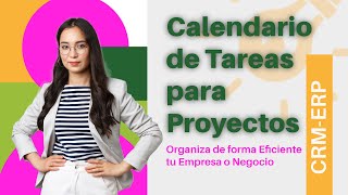 CALENDARIO DINÁMICO DE TAREAS PARA PROYECTOS [upl. by Nade794]