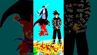 sung jin woo goku VS drip goku [upl. by Ecienaj]