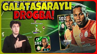 EPIC GALATASARAYLI DROGBA💪 KAFASI İNANILMAZ GOL MAKİNASI eFootball Mobile 2025 [upl. by Nadabb951]