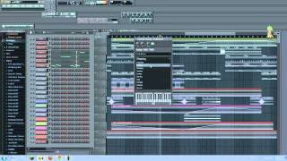 SkrillexKyoto FL studio 10 Remake With FLP [upl. by Ynaffyt]