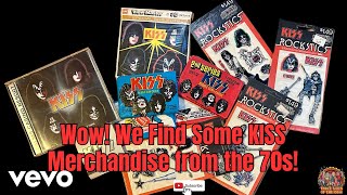 WOW We Find Some Incredible KISS Merchandise from the 70s in a Moving Box [upl. by Primo]