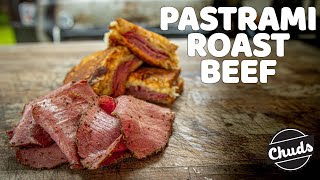 Pastrami Reuben Sandwich  Chuds BBQ [upl. by Emelita]