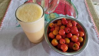 SUCO CREMOSO DE ACEROLA [upl. by Yrtnahc]