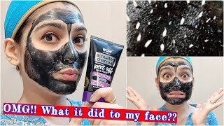 WOW Charcoal Peel Off Mask Review  Does It Really Work  How to Apply Charcoal Peel Off Mask [upl. by Eittel]