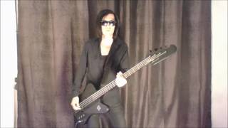 Marilyn Manson  Angel With The Scabbed Wings Bass Cover [upl. by Cnut]