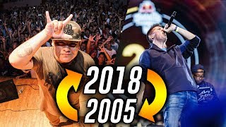 RIMAS QUE PARARON CADA AÑO  2018  2005 ESPECIAL 400K Batallas de Gallos Rap [upl. by Fotzsyzrk53]