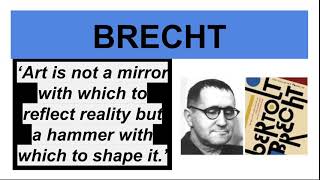 Brecht GCSE Drama Brechtian Techniques and Conventions Exploring Theatre Practitioners [upl. by Jodee]