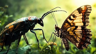 What If Giant Bugs Never Went Extinct Butterfly Vs Moth [upl. by Ainessey]